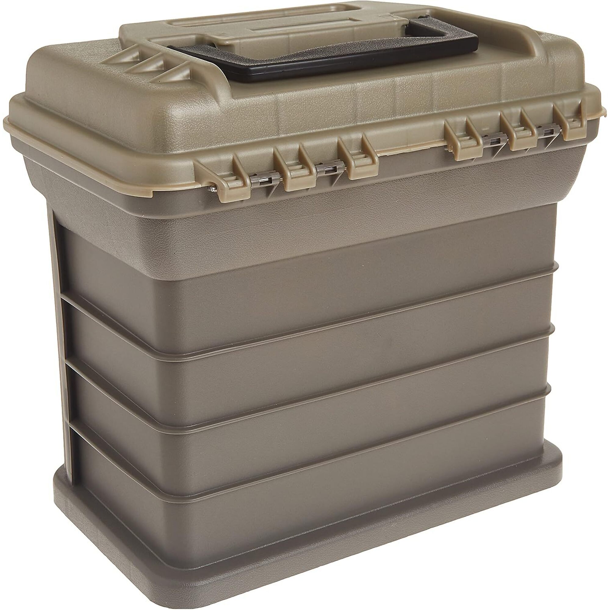 Plano Stow 'N' Go Rack System Organizer, 10in.H x 7.25in.W x 11in.D, Gray/Sandstone Polypropylene, Model #PLA13543A